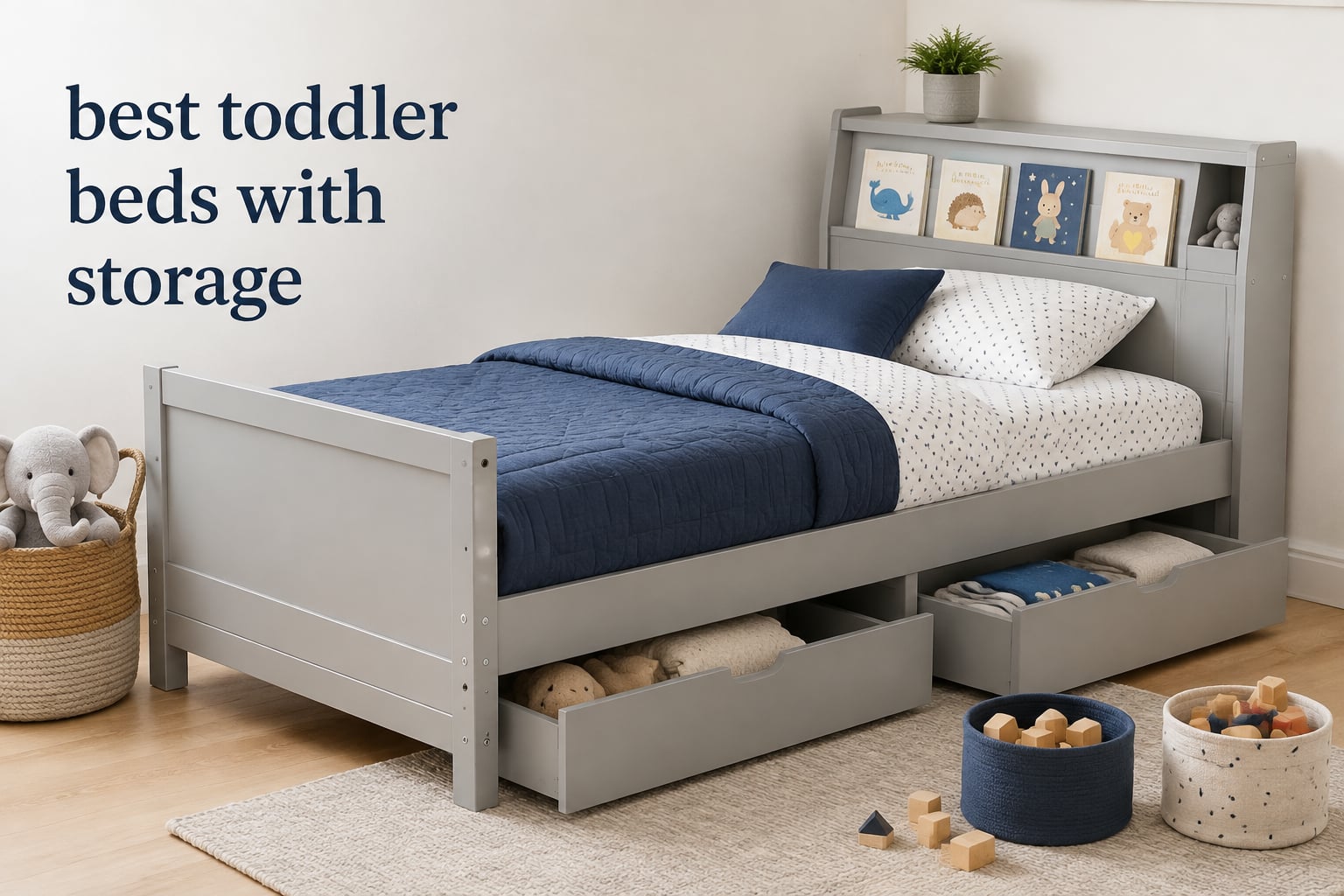 best toddler beds with storage