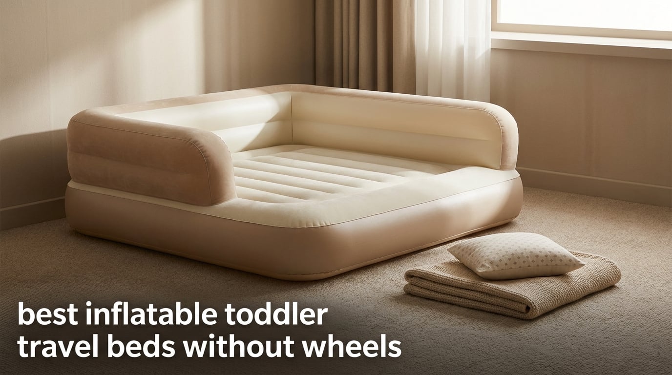 best inflatable toddler travel beds without wheels