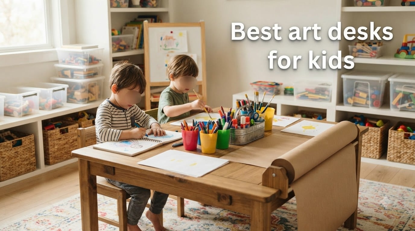 Best art desks for kids