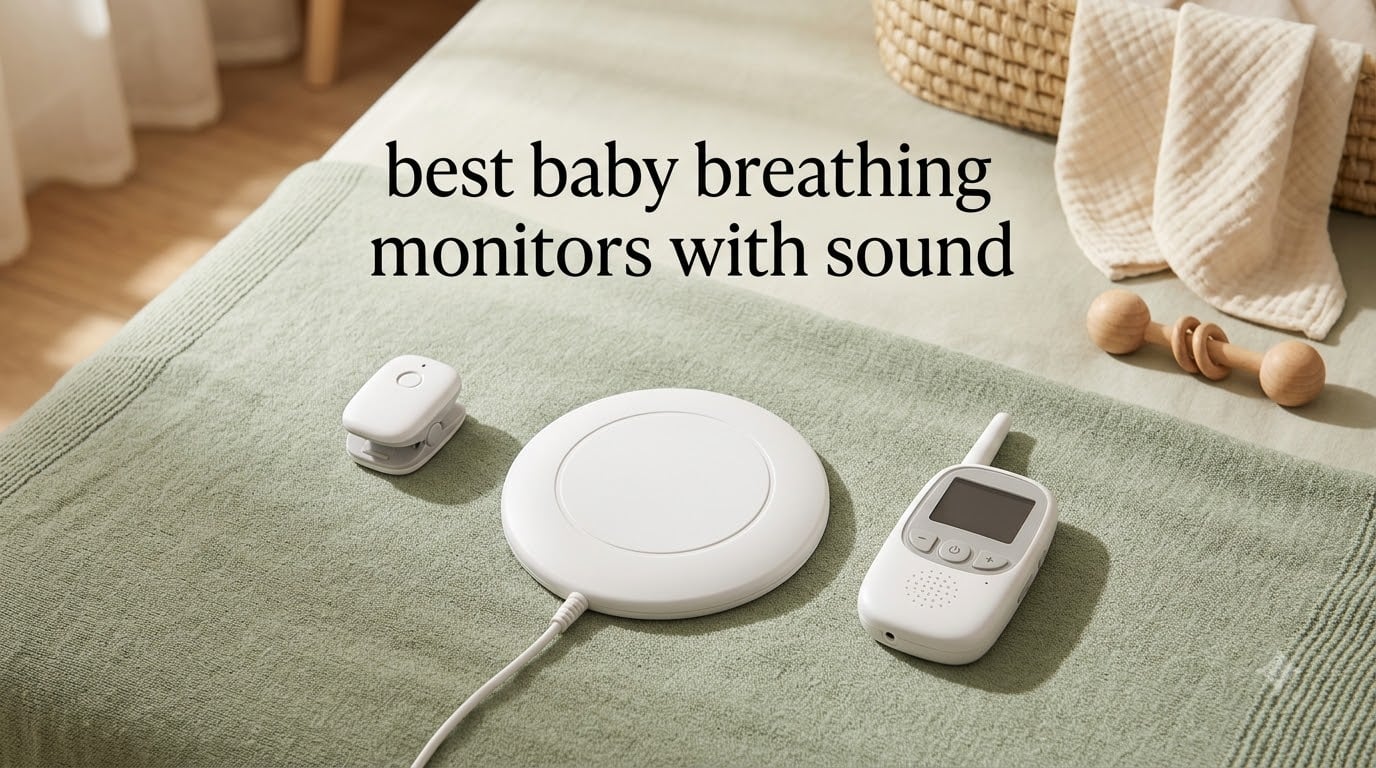 best baby breathing monitors with sound