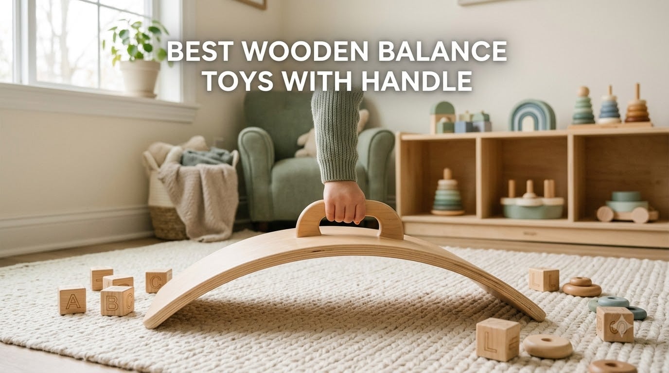 best wooden balance toys with handle