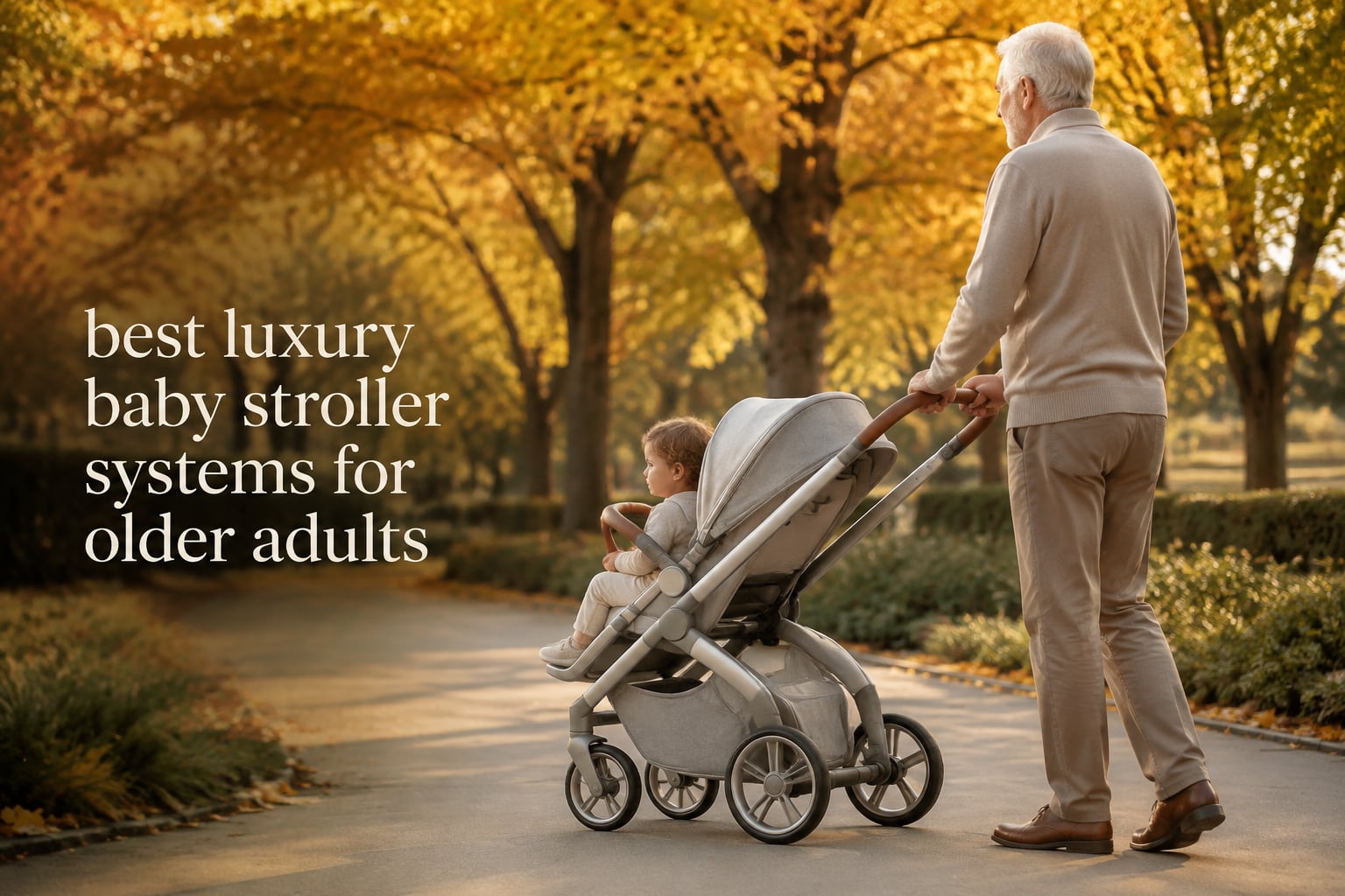 best luxury baby stroller systems for older adults