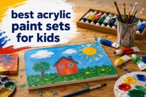best acrylic paint sets for kids