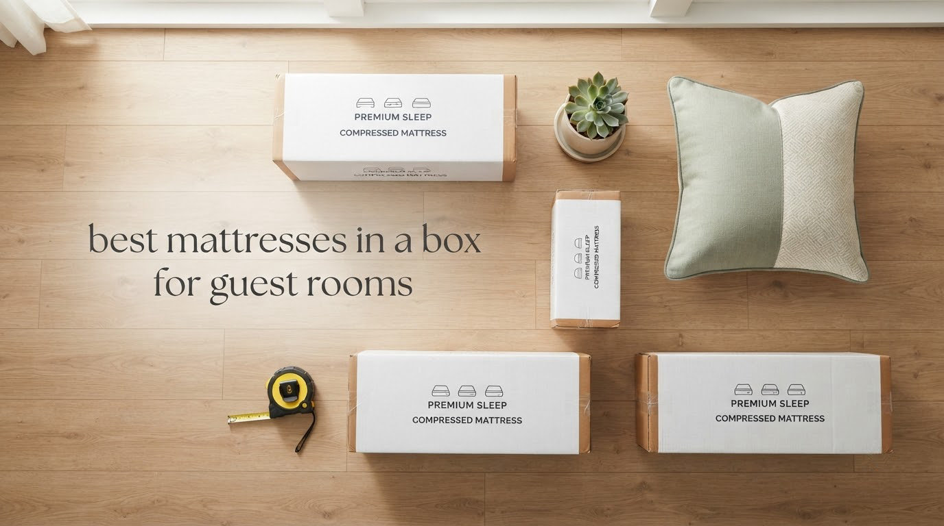 best mattresses in a box for guest rooms