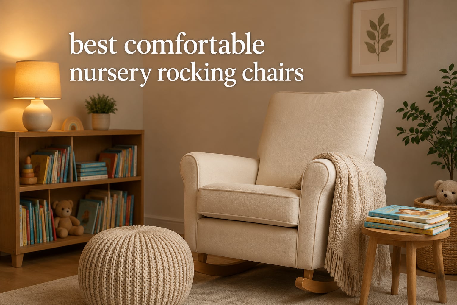 best comfortable nursery rocking chairs