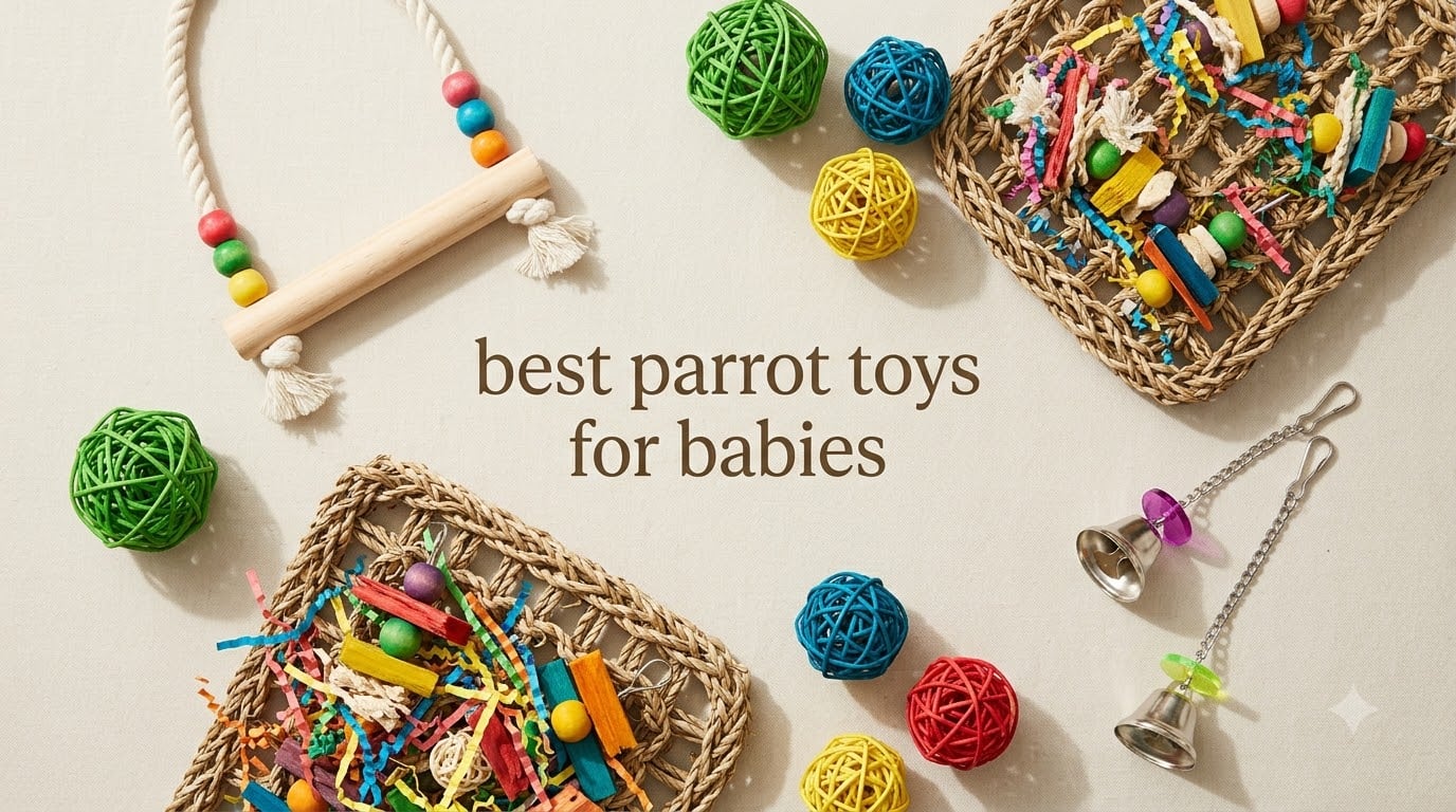 best parrot toys for babies
