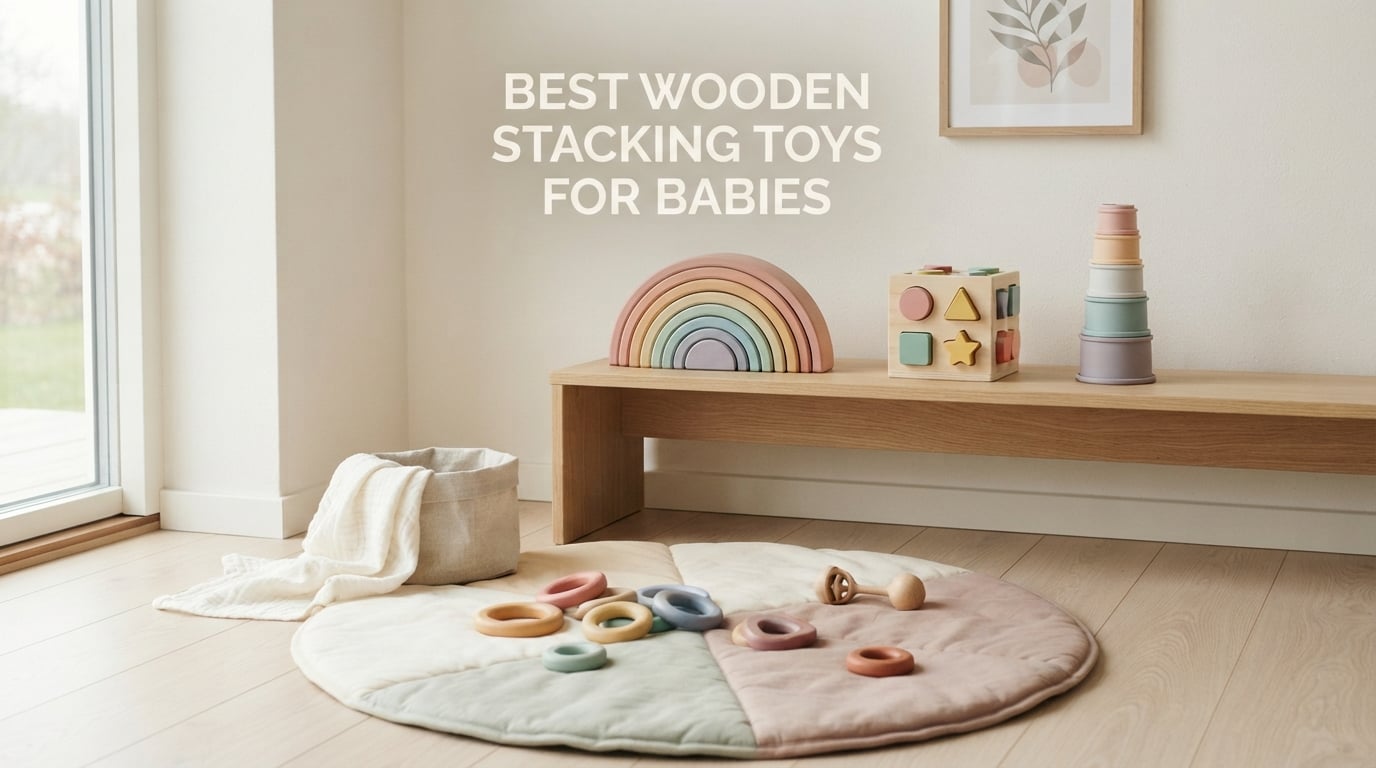 best wooden stacking toys for babies