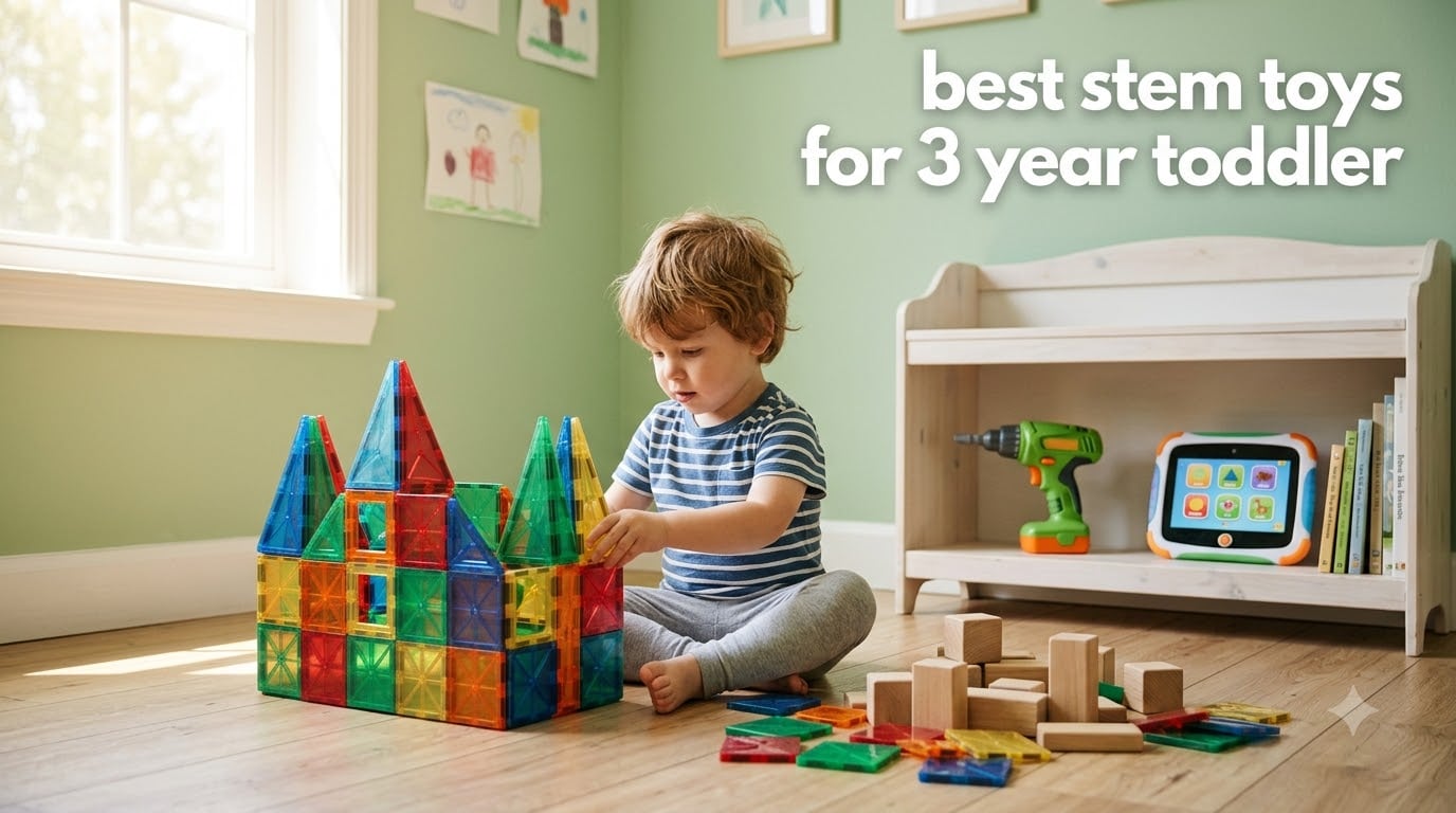best stem toys for 3 year toddler