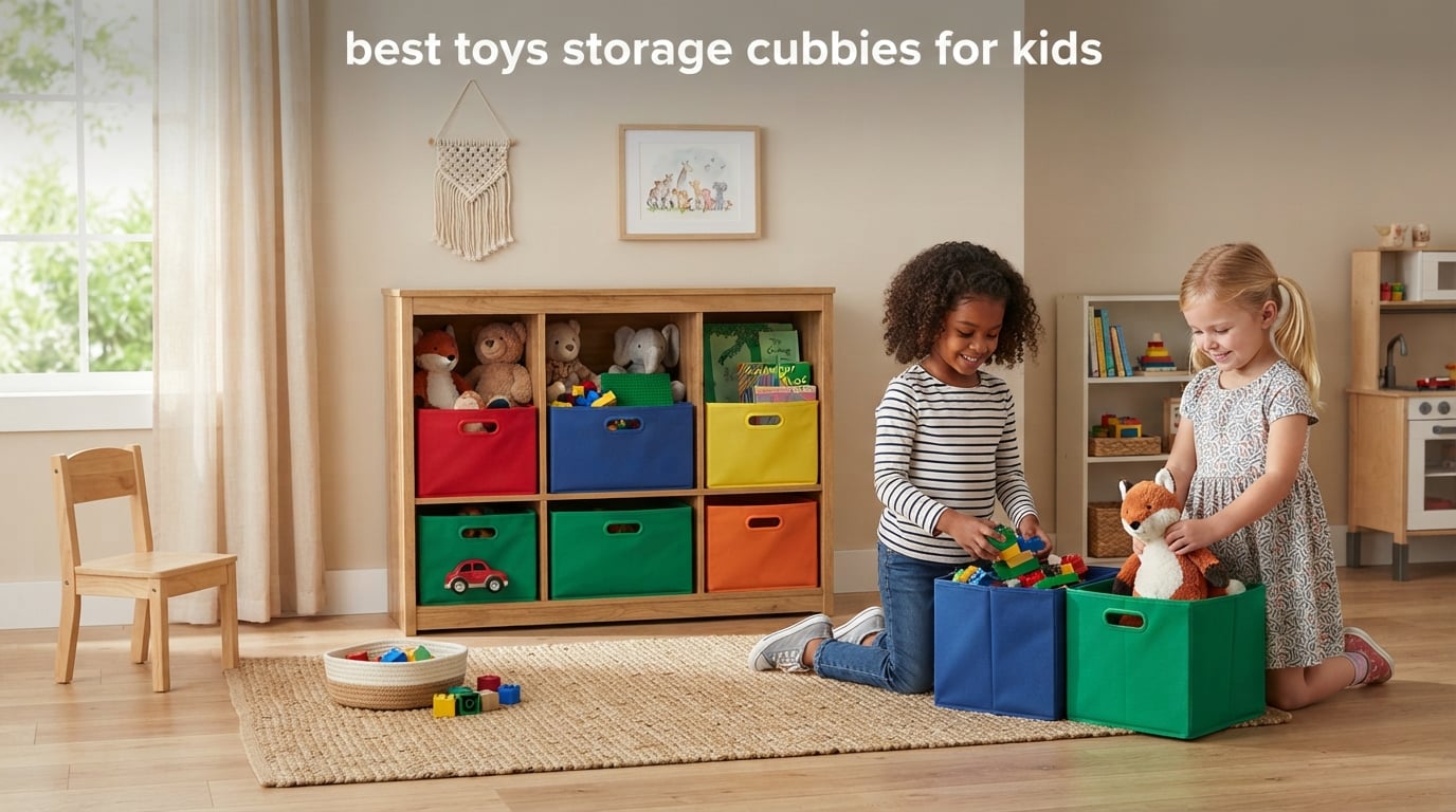 best toys storage cubbies for kids