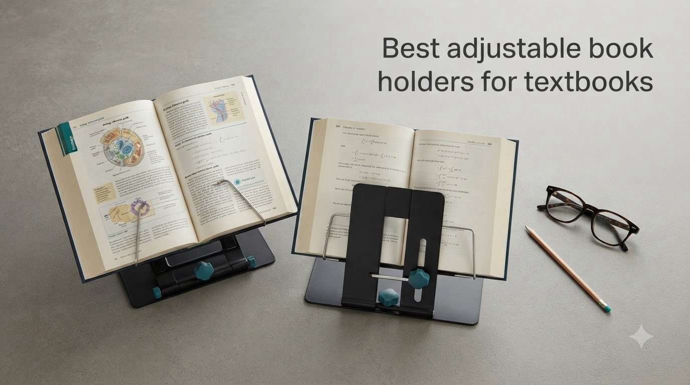 Best adjustable book holders for textbooks
