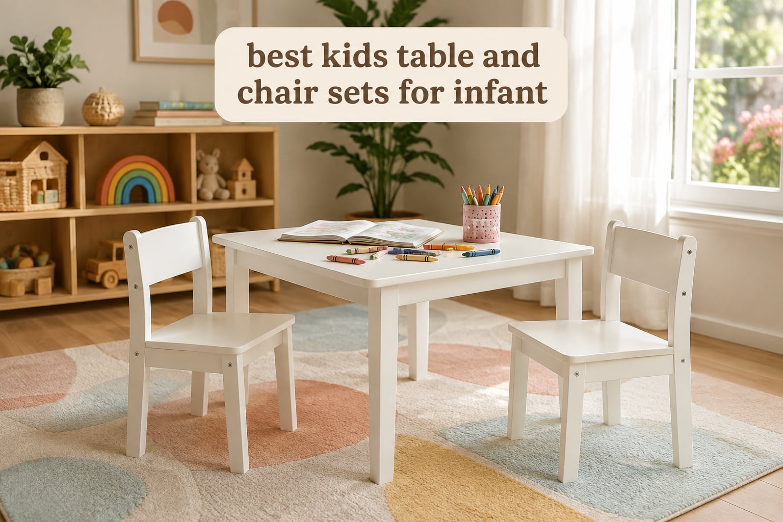 best kids table and chair sets for infant