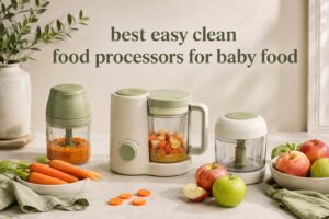best easy clean food processors for baby food
