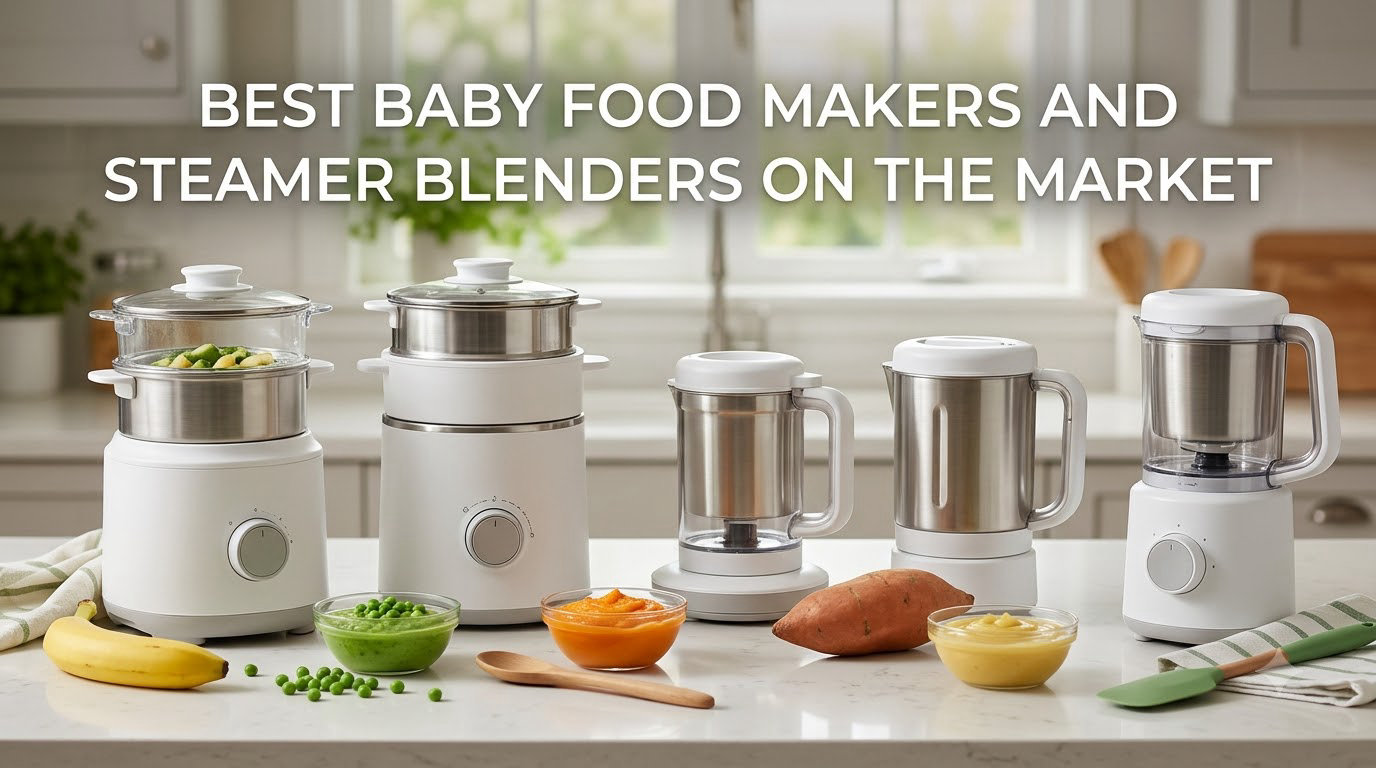 best baby food makers and steamer blenders on the market