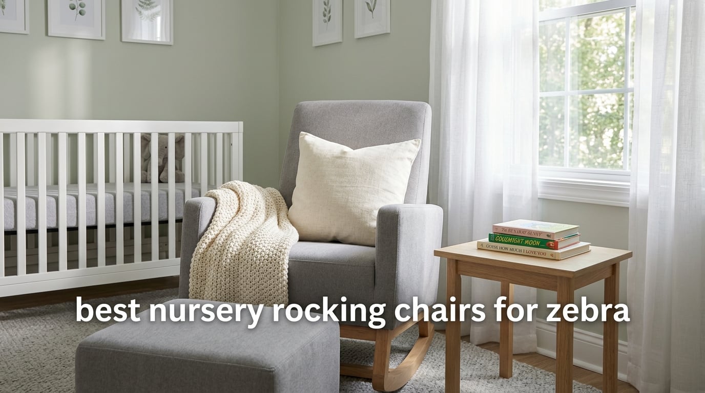 best nursery rocking chairs for zebra