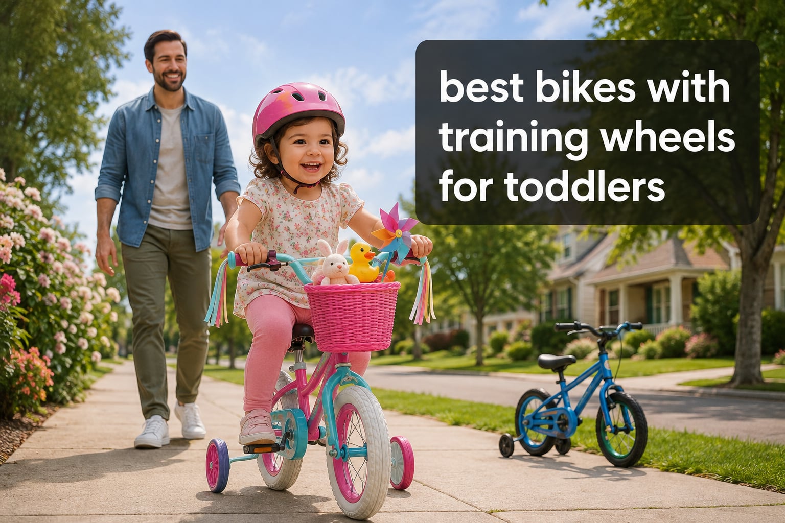best bikes with training wheels for toddlers
