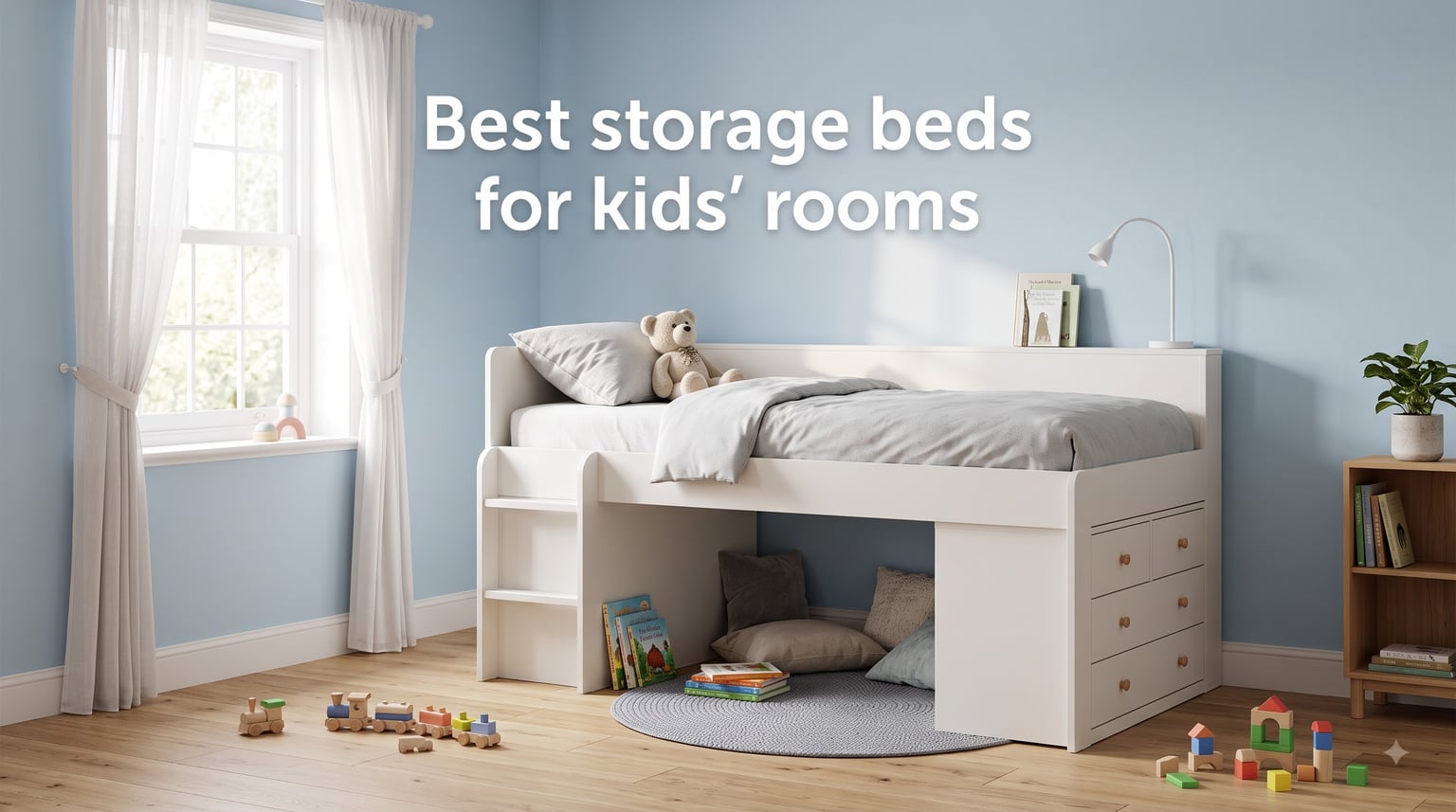 Best storage beds for kids' rooms