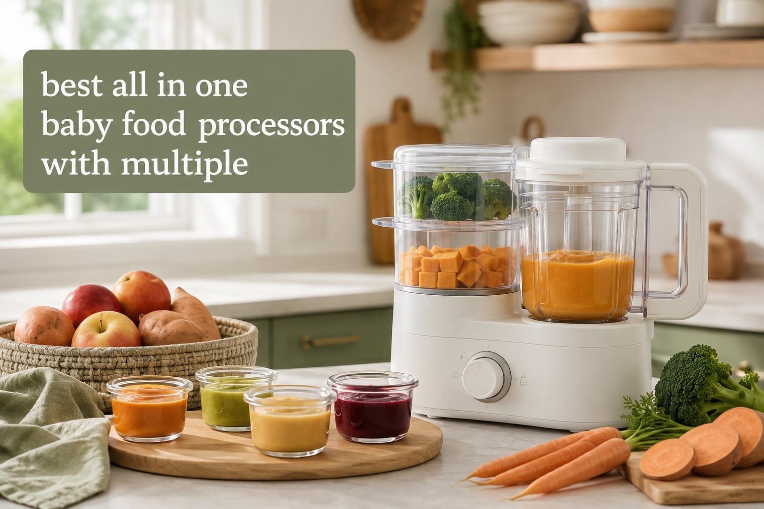 best all in one baby food processors with multiple