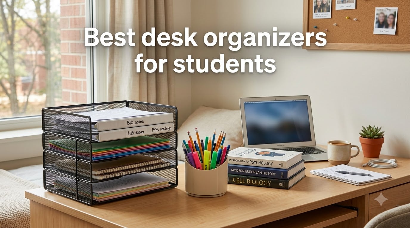 Best desk organizers for students