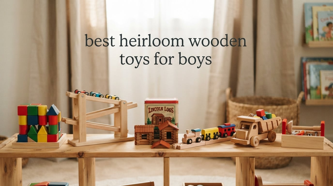 best heirloom wooden toys for boys