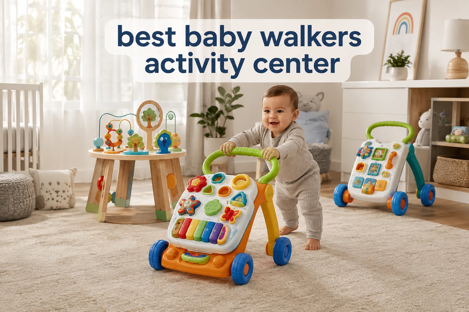 best baby walkers activity center