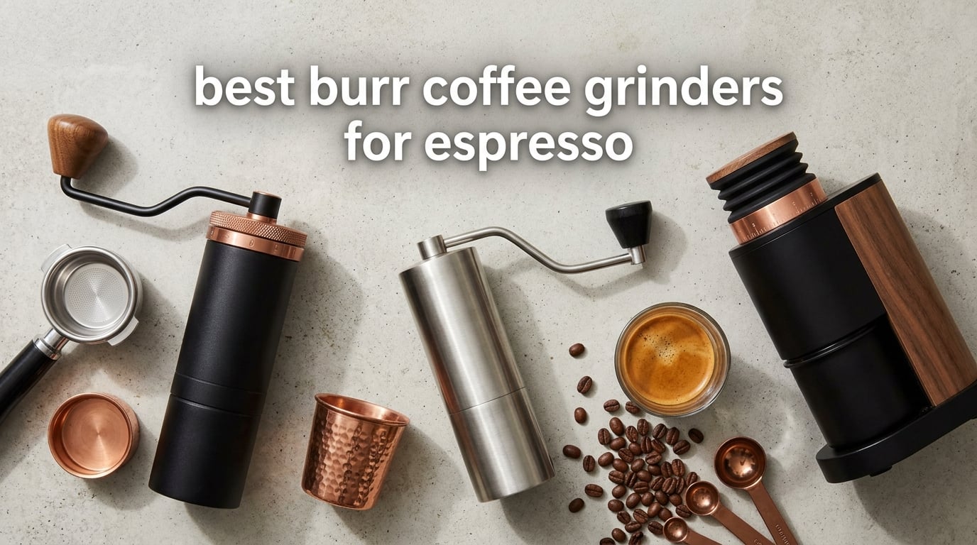 best burr coffee grinders for espresso
