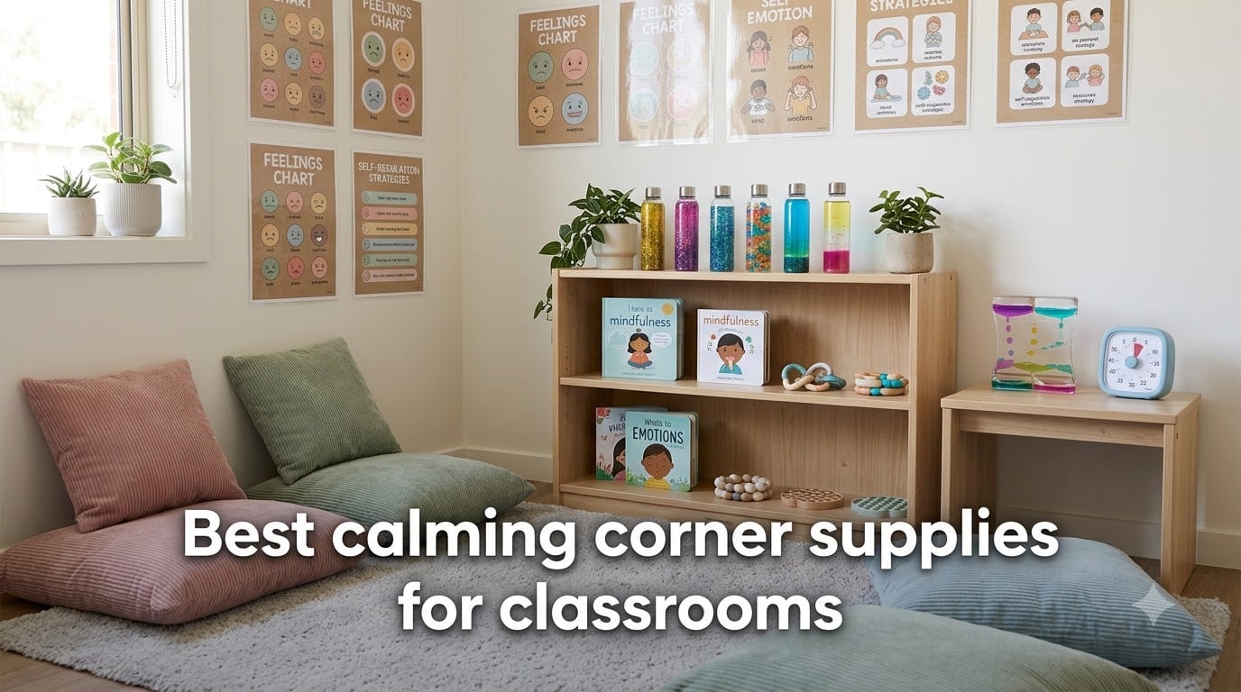 Best calming corner supplies for classrooms