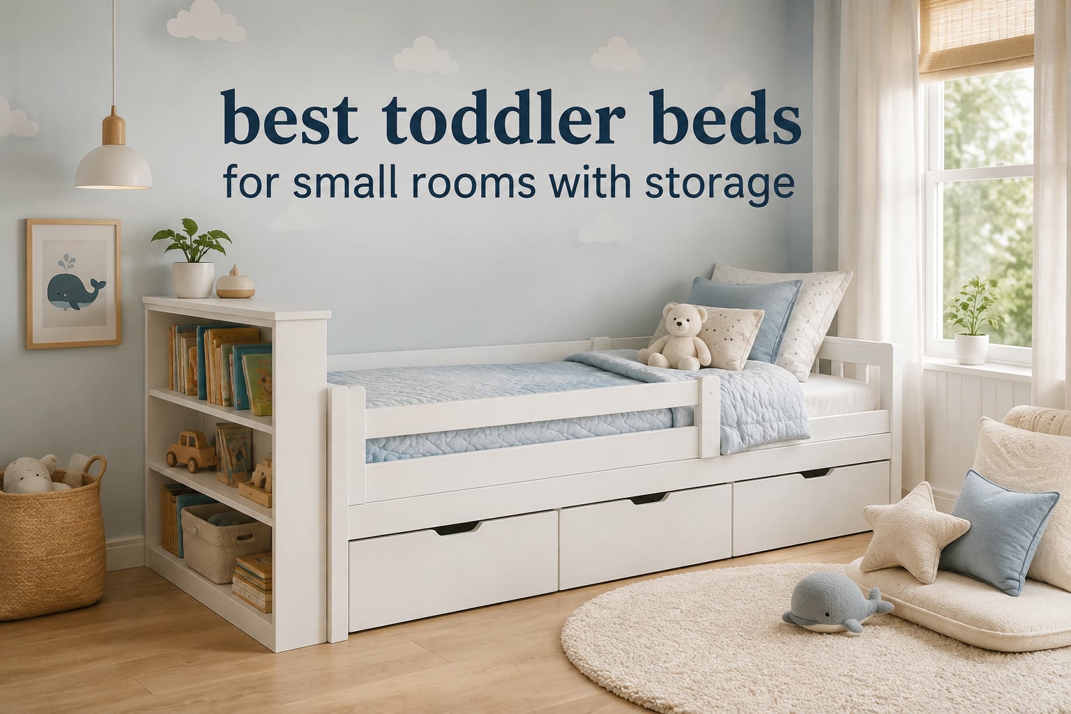 best toddler beds for small rooms with storage