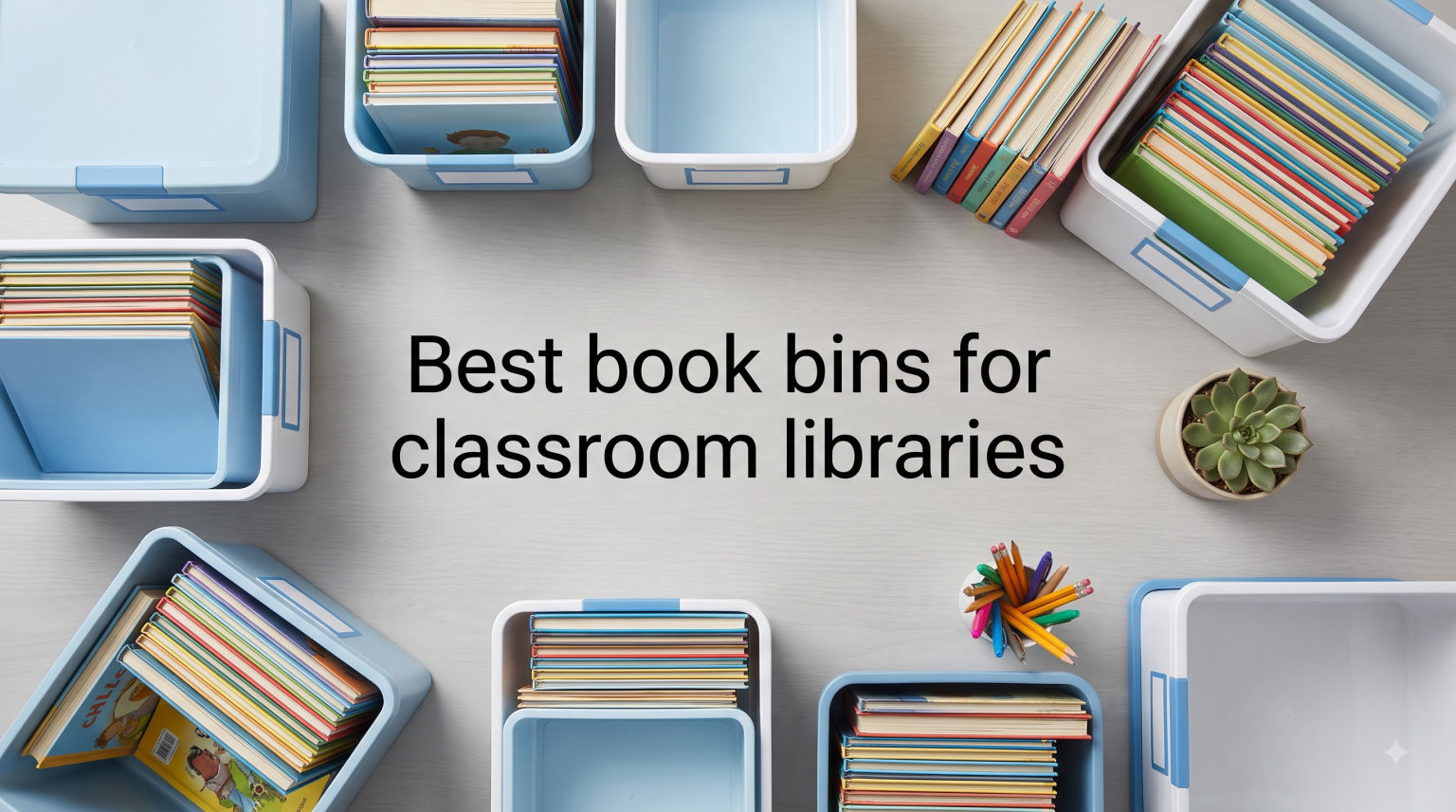 Best book bins for classroom libraries