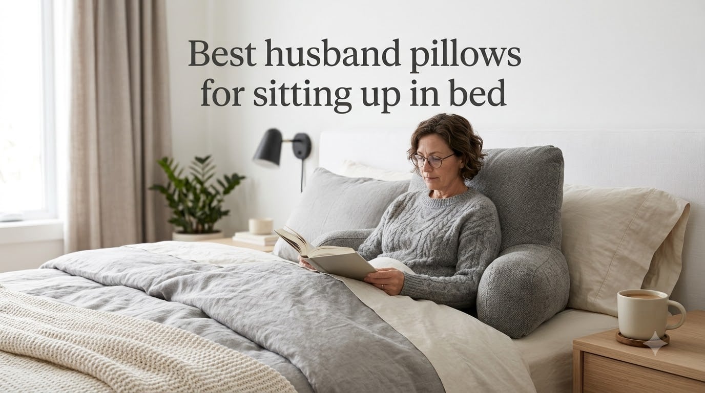Best husband pillows for sitting up in bed