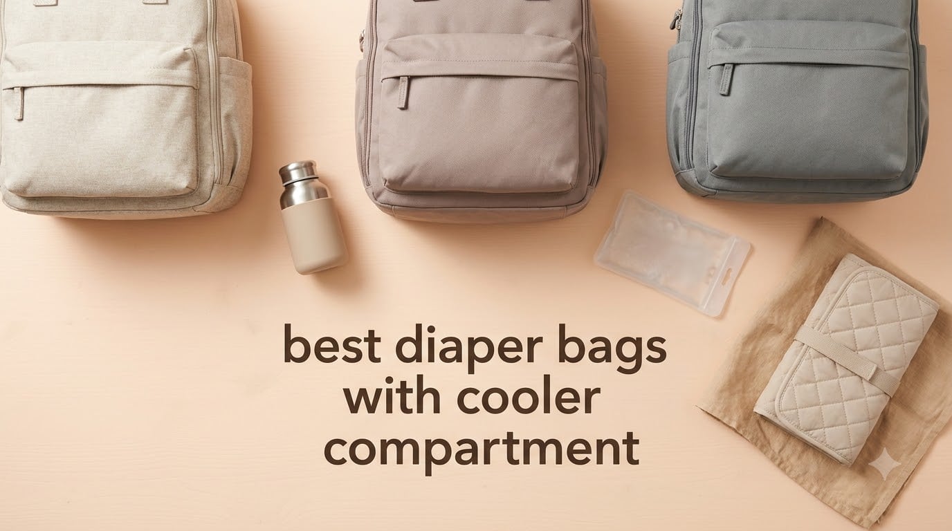 best diaper bags with cooler compartment