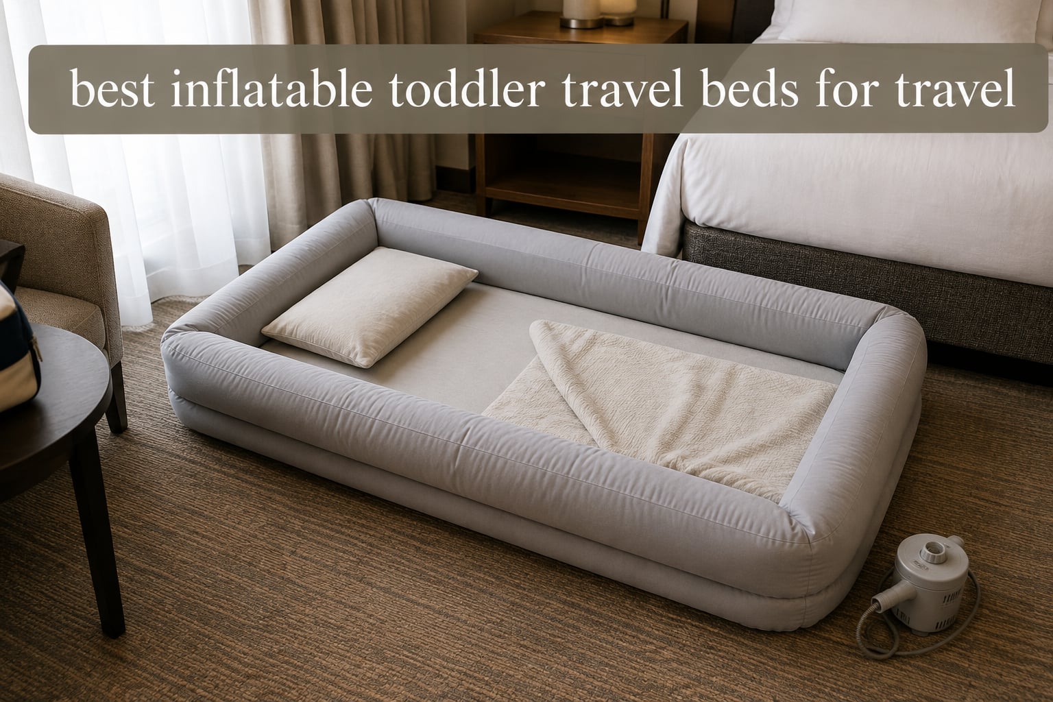 best inflatable toddler travel beds for travel