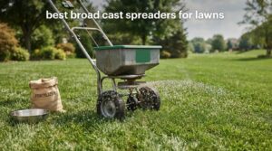 best broadcast spreaders for lawns