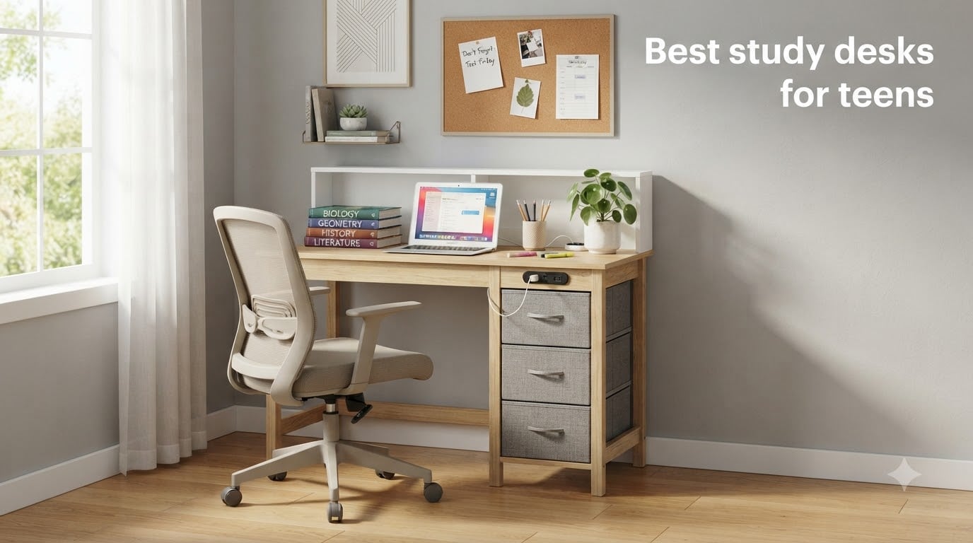 Best study desks for teens