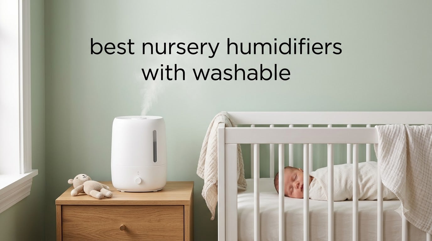 best nursery humidifiers with washable