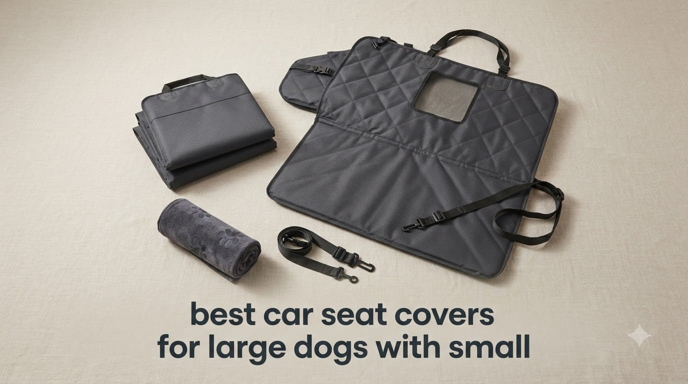 best car seat covers for large dogs with small