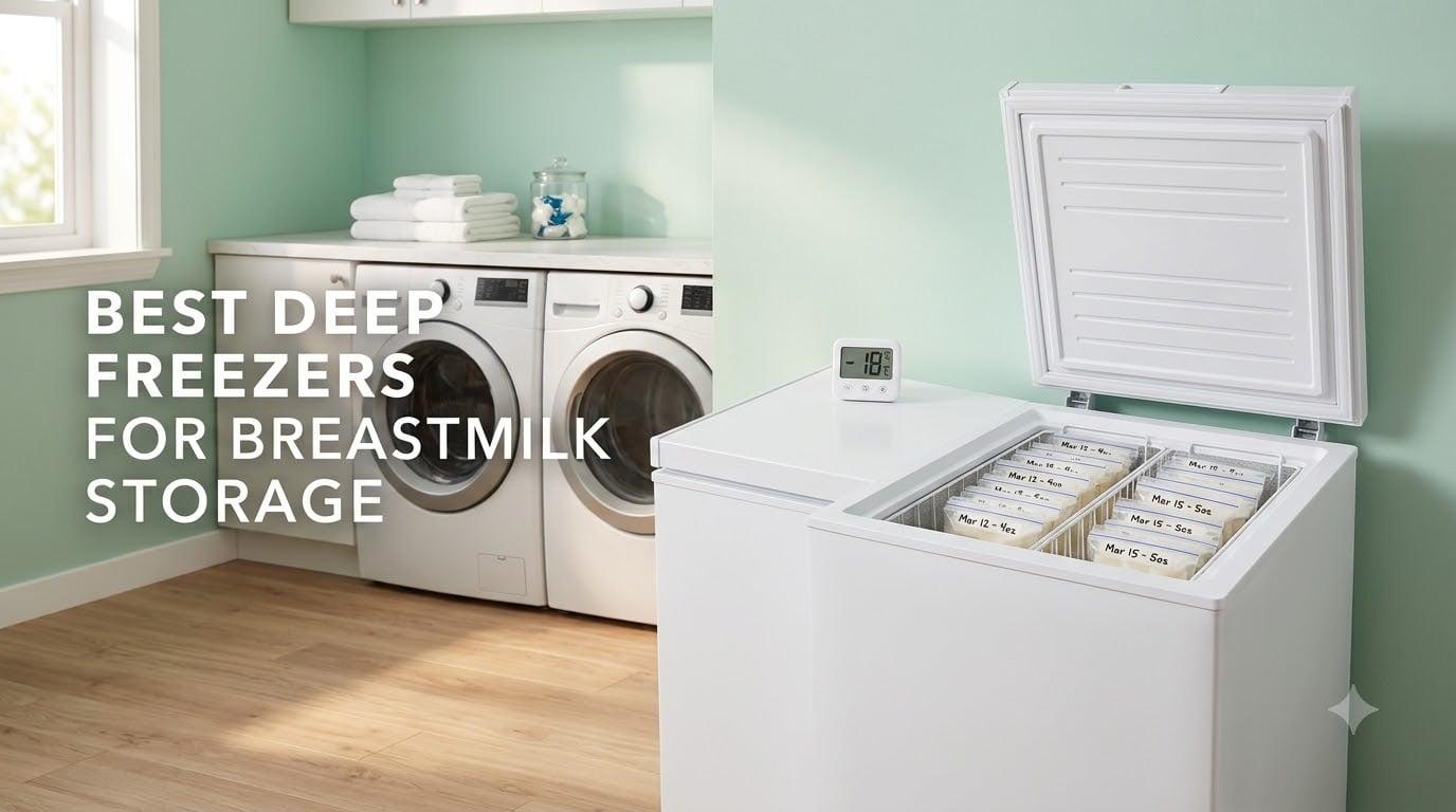 best deep freezers for breastmilk storage