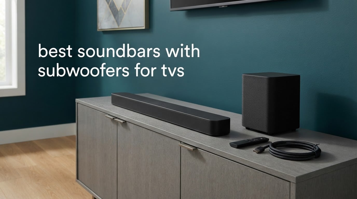 best soundbars with subwoofers for tvs