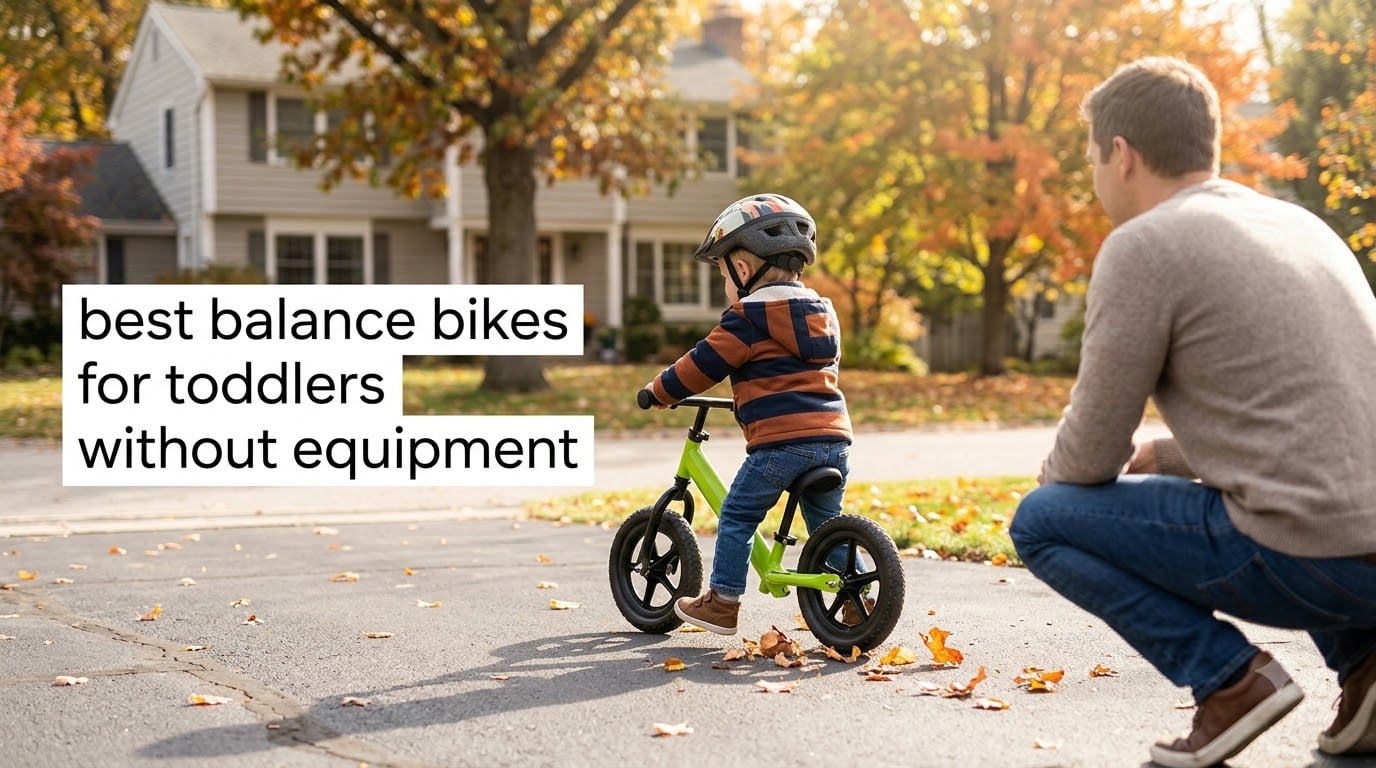 best balance bikes for toddlers without equipment