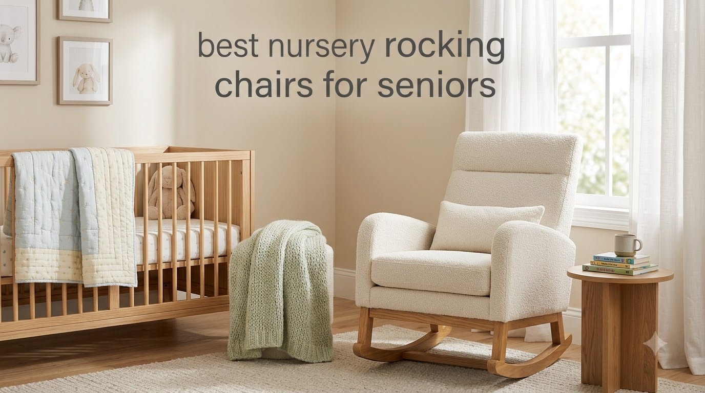 best nursery rocking chairs for seniors