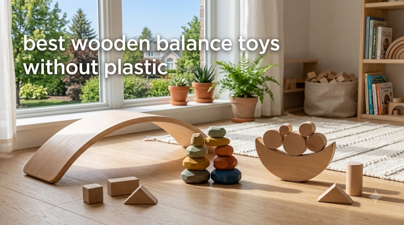 best wooden balance toys without plastic