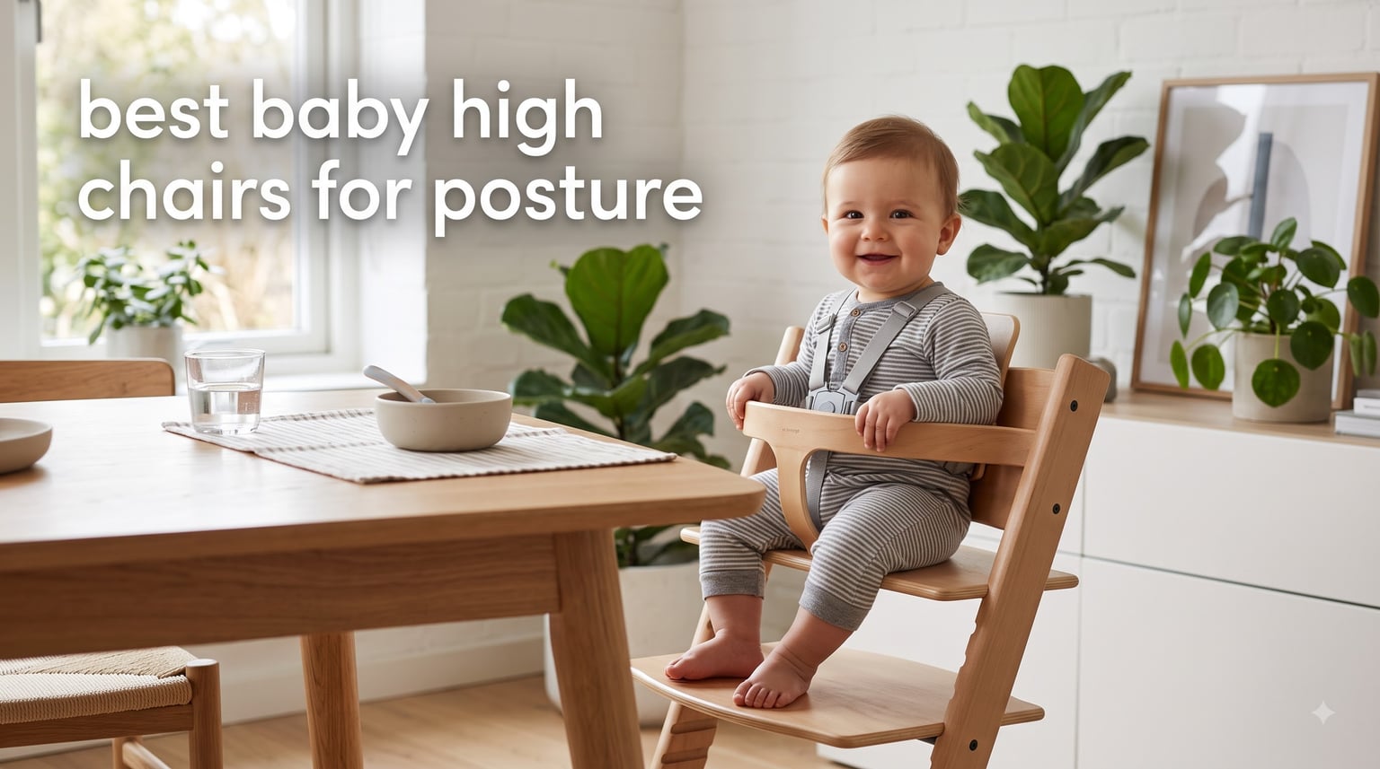 best baby high chairs for posture