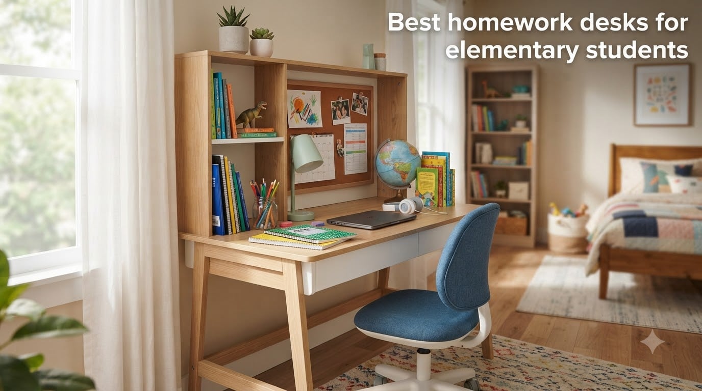 Best homework desks for elementary students