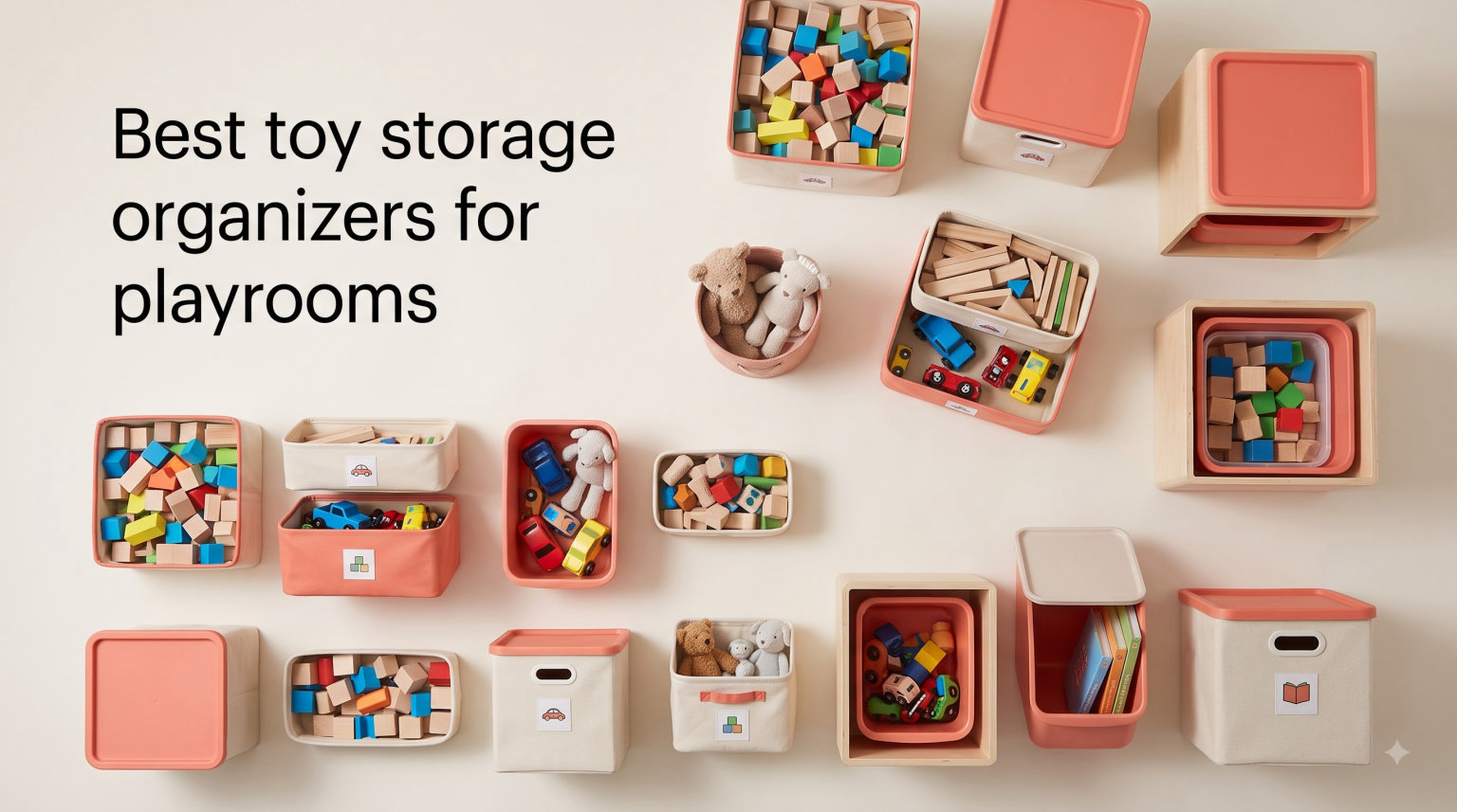 Best toy storage organizers for playrooms