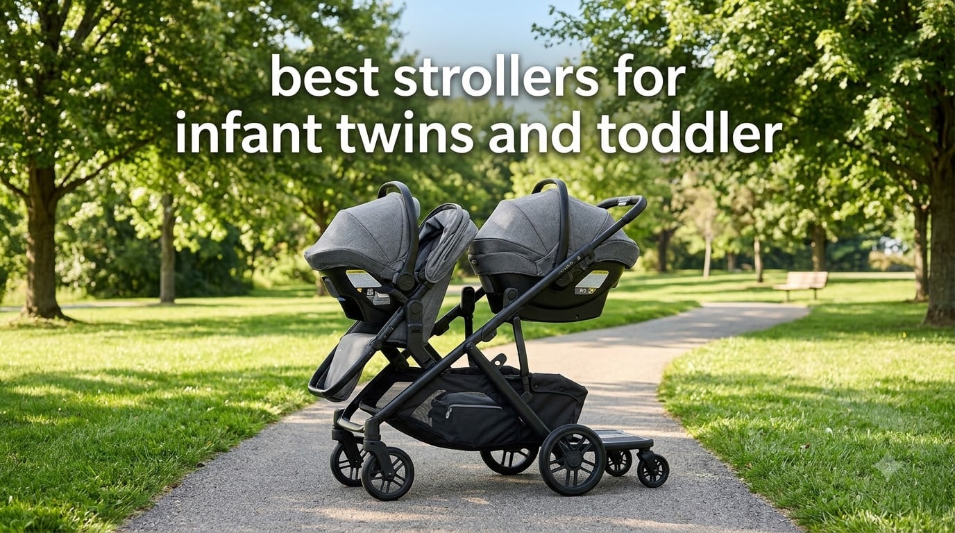 best strollers for infant twins and toddler