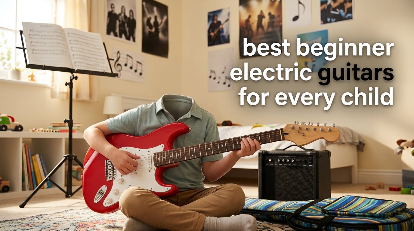 best beginner electric guitars for every child