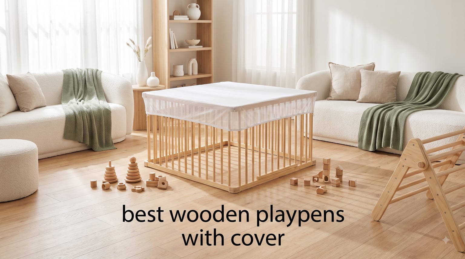 best wooden playpens with cover