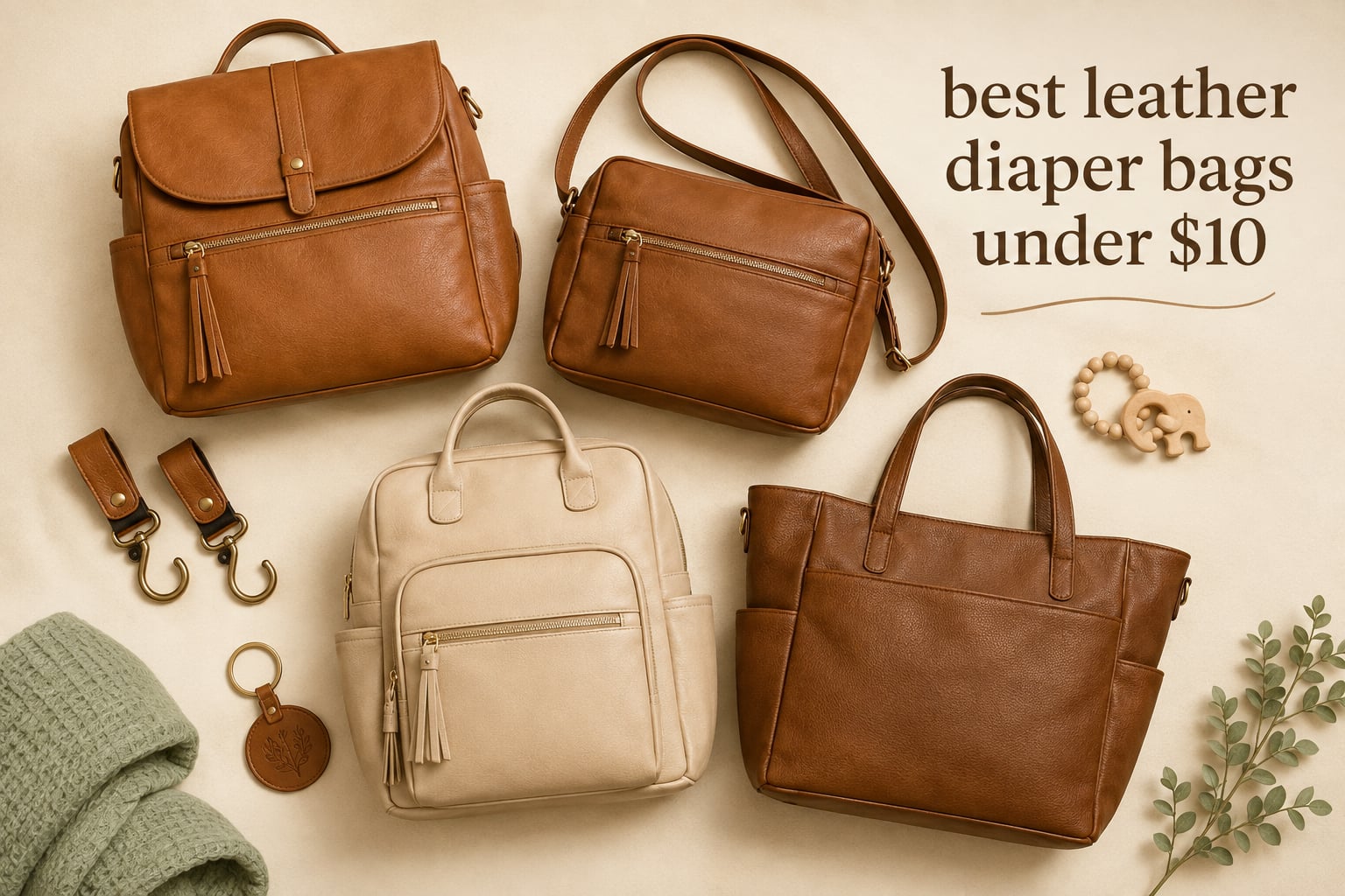 best leather diaper bags under $10