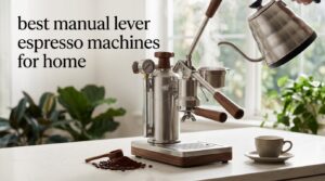 best manual lever espresso machines for home