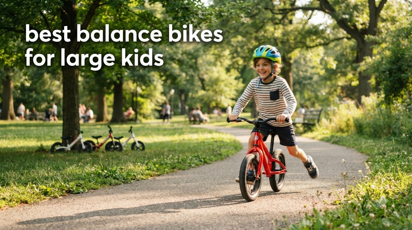 best balance bikes for large kids
