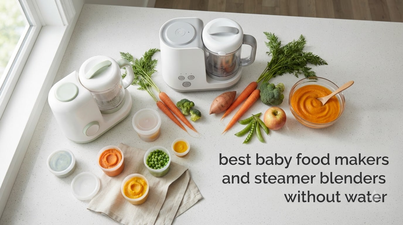 best baby food makers and steamer blenders without water
